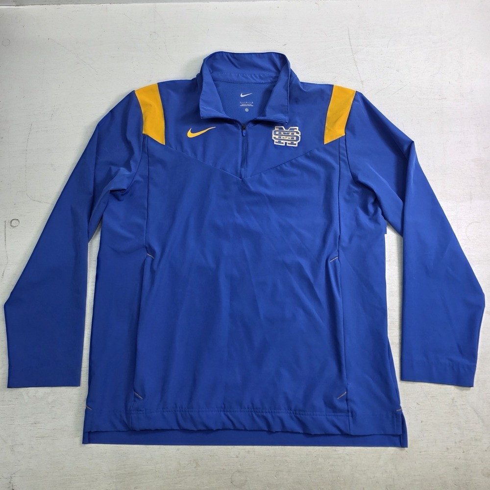 Nike St. Martin Yellow Jackets Mississippi High School Windbreaker Jacket Mens L